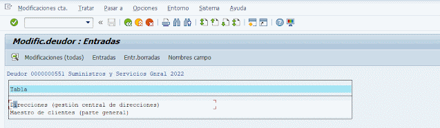 Modificaciones en Maestro de Clientes - XD04