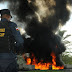 INCINERAN 134 KILOS DE DROGAS INCAUTADOS