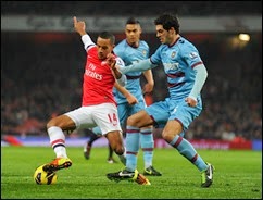Arsenal vs West Ham United