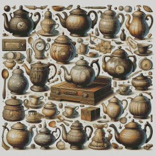 a6235 vintage teapots