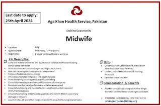 Exciting Opportunity at Aga Khan Health Service, Pakistan: Midwife