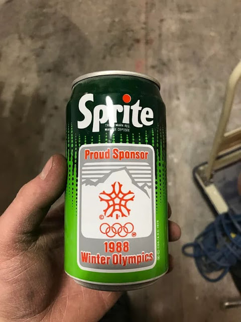 Sprite can from 1988