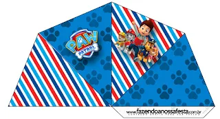 Paw Patrol Free Printable Cones.