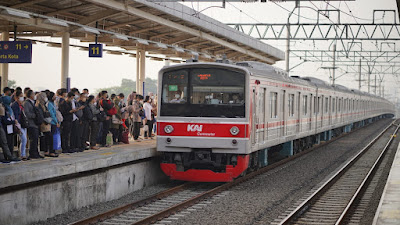 Penumpang Commuter Line Jabodetabek Melonjak 