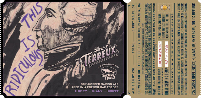 Bruery Terreux & Dogfish Head Collaborate On This is Ridiculous, This Is Mrs Ridiculous & Kisses Betwixt Mr & Mrs This Is Ridiculous