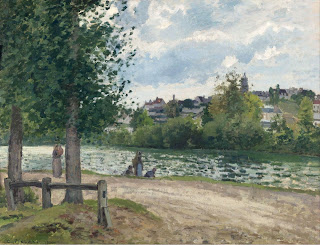 Banks of the Oise at Pontoise, 1868-70