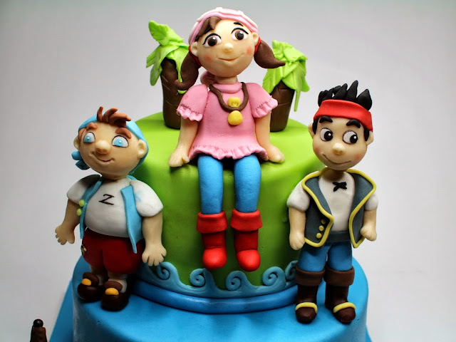 Jake and the Never Land Pirates Birthday Cake, London