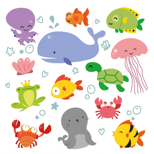 49+ Gambar Hewan Laut Animasi, Inspirasi Baru!