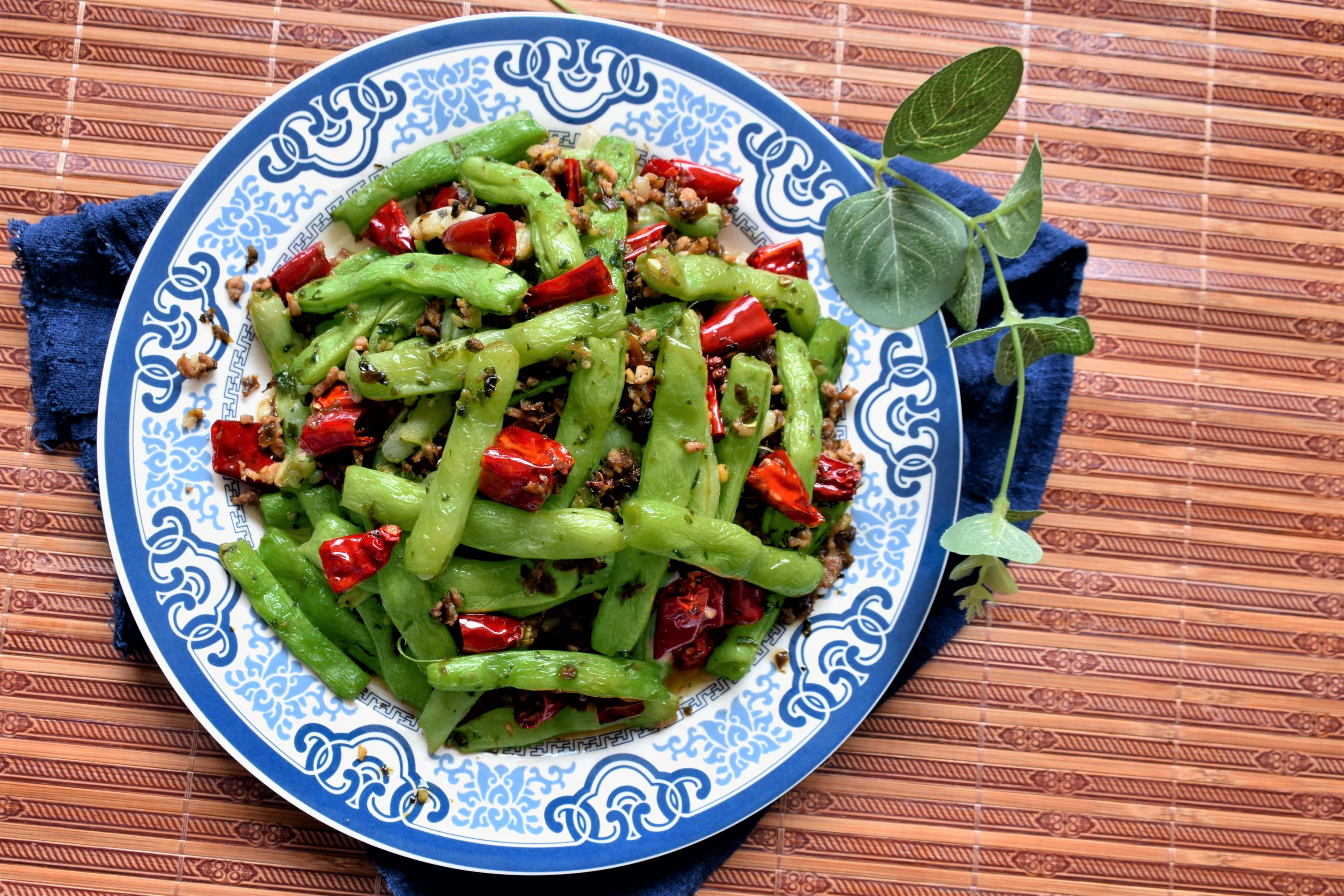 Flash Fried String Beans