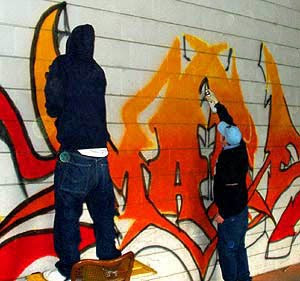 Murals Graffiti Art Spray Brushes