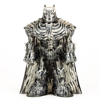 Five Points Festival 2018 Exclusive Batman Double-Cast Smoke & Bone Edition Resin Figure by DC Collectibles x Clutter Studios