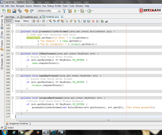 netbeans, belajar, tutorial, fungsi enter