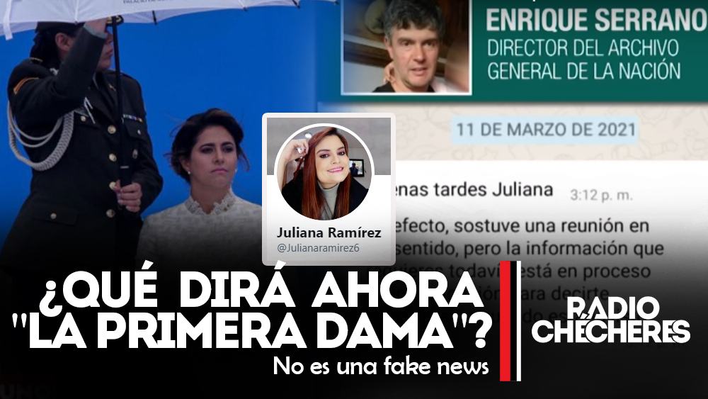 Periodista @Julianaramirez6, comprobó que "Primera Dama" María Juliana Ruiz mintió sobre el libro