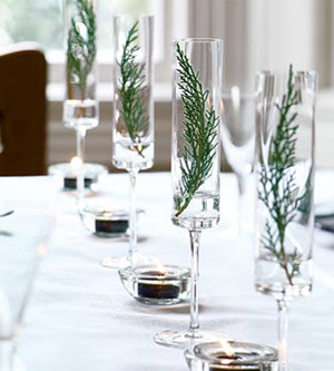 Christmas Table Decorations on Holiday Christmas Table Decorations   Tablescape Decor Via Digsdigs