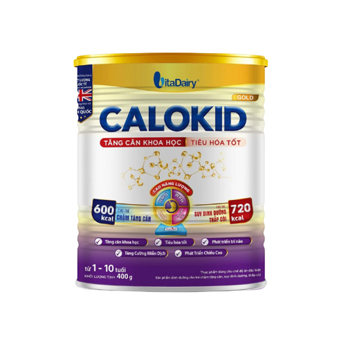 Sữa Calokid - Hỗ trợ phát triển não bộ và sự thông minh của bé