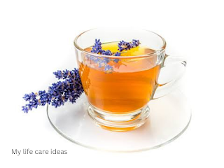 Lavender herbal tea