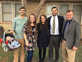 Derick Dillard, Samuel Dillard, Jill Dillard, Jinger Vuolo, Jeremy Vuolo, John-David Duggar