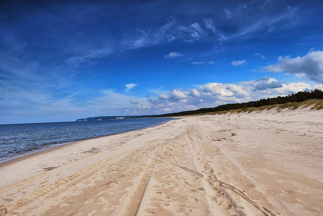 plaża nad Bałtykiem