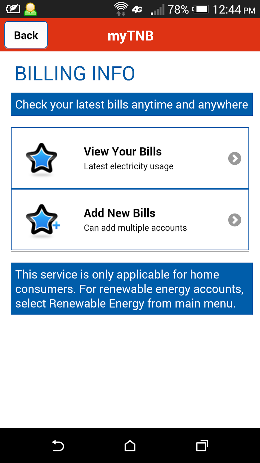 Check TNB electricity bill payment status with myTNB app ...