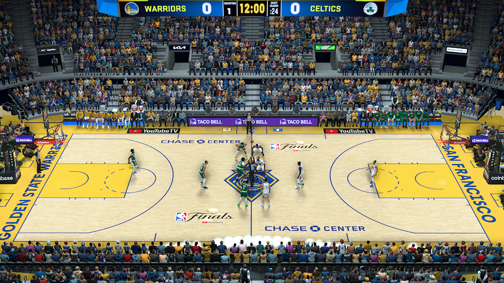 NBA 2022 Finals Golden State Warriors Floor Court by JBOX PH | NBA 2K22