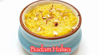 Badam Halwa | Almond Halwa