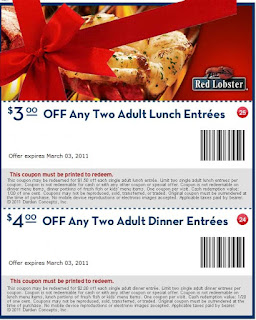 Free Printable Red Lobster Coupons