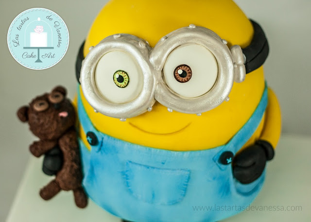 Tarta 3d Minion bob