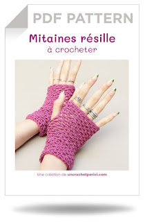 Mitaines crochet