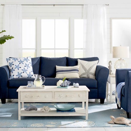 Simple Stylish Coffee Table Ideas for Coastal Style Decorating