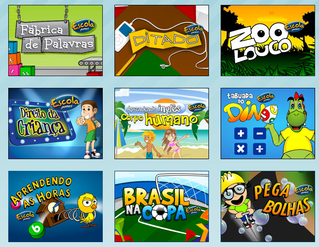 Jogo da Tabuada (escola games) 