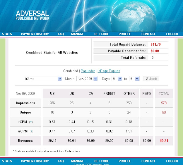 Adversal Account and Reports