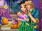 Frozen Anna and Kristoff Baby Feeding