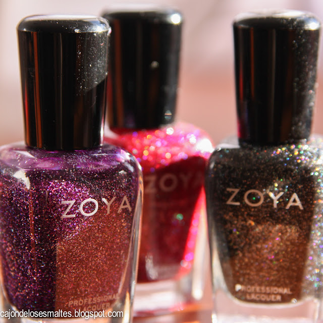 Zoya ornate collection - Aurora Blaze Storm