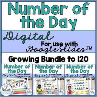 Digital Number of the Day activities helps students develop a strong number sense.  Ready to use on Google Slides your students can complete on any devide.  Share with Google Classroom or with a share link.