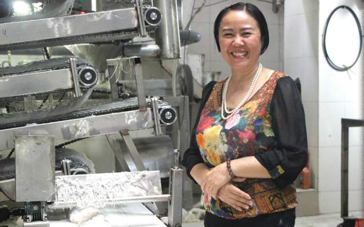 Cơ nghiệp trăm tỷ từ cọng bún tươi của nữ doanh nhân Nguyễn Thị Bính