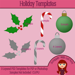 http://scrapsbylorikaydesign.blogspot.com/2009/12/holiday-templates-freebie.html