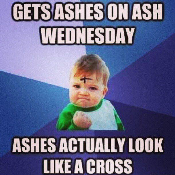 Ash Wednesday Meme 2