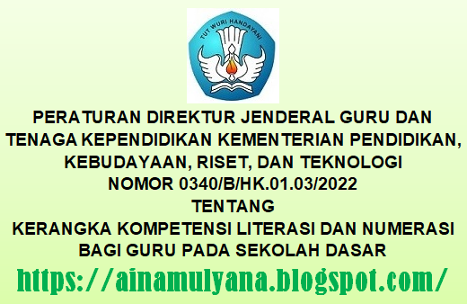 Kerangka Kompetensi Literasi Dan Numerasi Bagi Guru SD