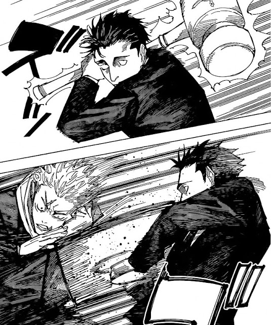 呪術廻戦 漫画 164話 虎杖悠仁 vs 日車寛見 Jujutsu Kaisen Chapter 164 JJK