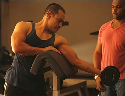 Aamir khan workout