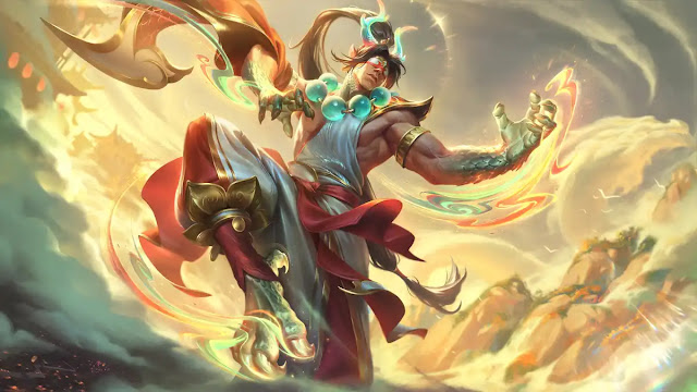 Heavenscale Lee Sin splash art, league of legends heavenscale, lol heavenscale, heavenscale skins splash arts, , heavenscale skins splash art lol