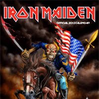 Iron Maiden Shop: Calendário Oficial 2013