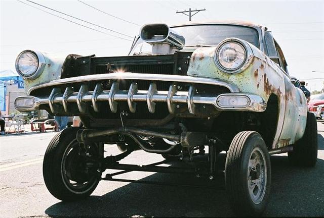 Gasser'54 Chevy looks mentalistic Posted by Volksrat at Friday May 14