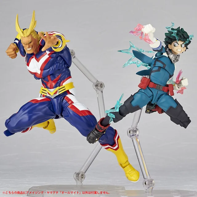 Figuras: Alucinante Revoltech de All Might de My Hero Academia - Kaiyodo