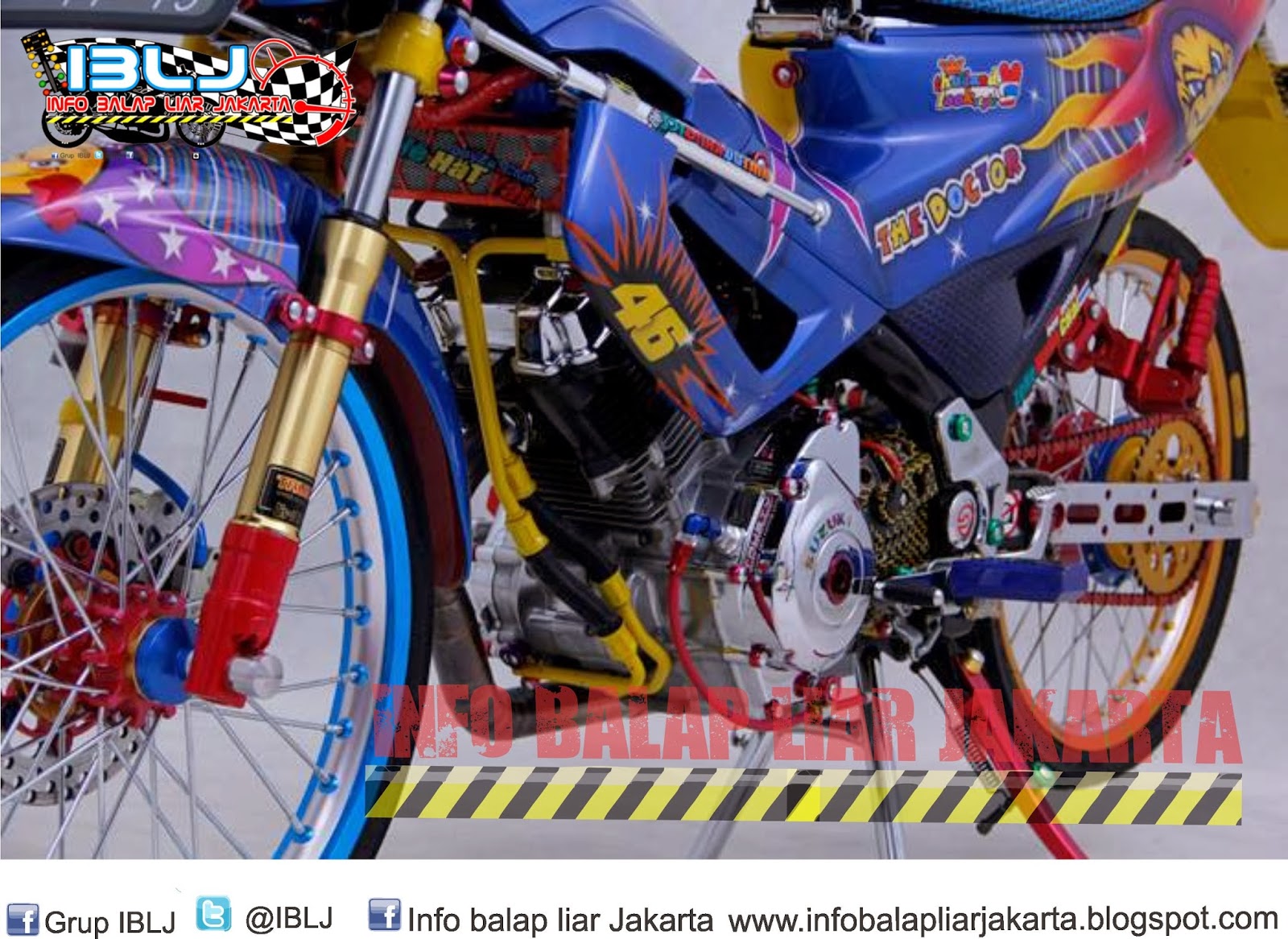 Jakarta Satria FU Lip Lap Garut Jawa BaratInfo Balap Liar