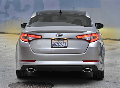 2011 Kia Optima Rear View