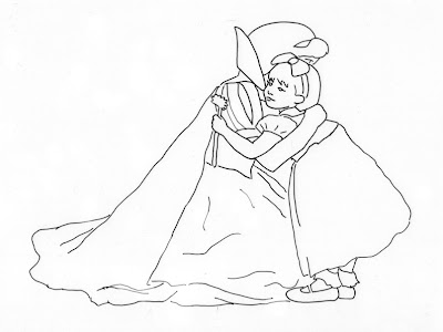 Snow White Coloring on Disney Coloring Snow White