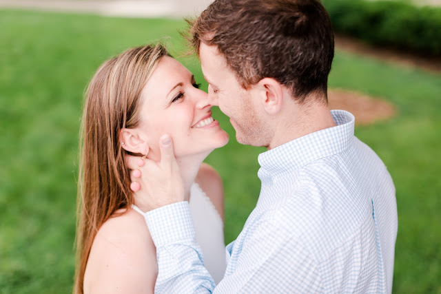 Baltimore summer sunrise engagement session photographed by Heather Ryan Photography