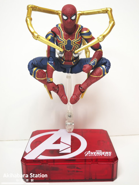 S.H.Figuarts Iron Spider + Tamashii Stage de Avengers: Infinity War - Tamashii Nations