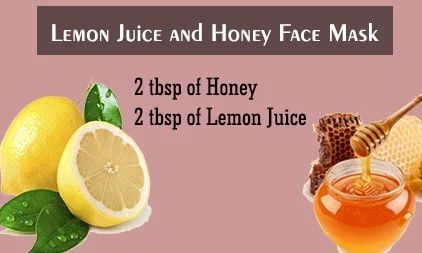 Lemon Juice and Honey Face Mask